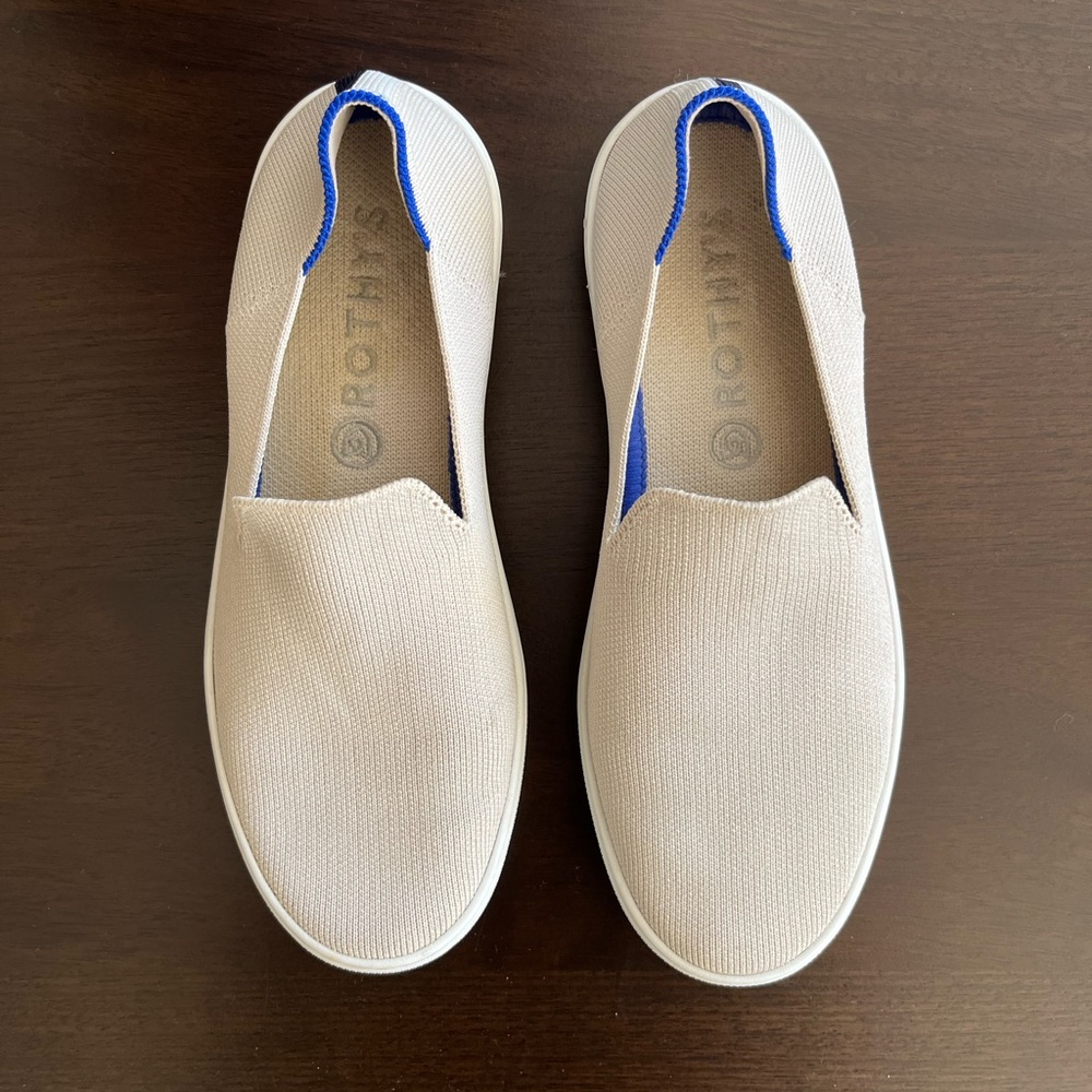 Rothy’s Slip On Sneaker Size 7 in Sand